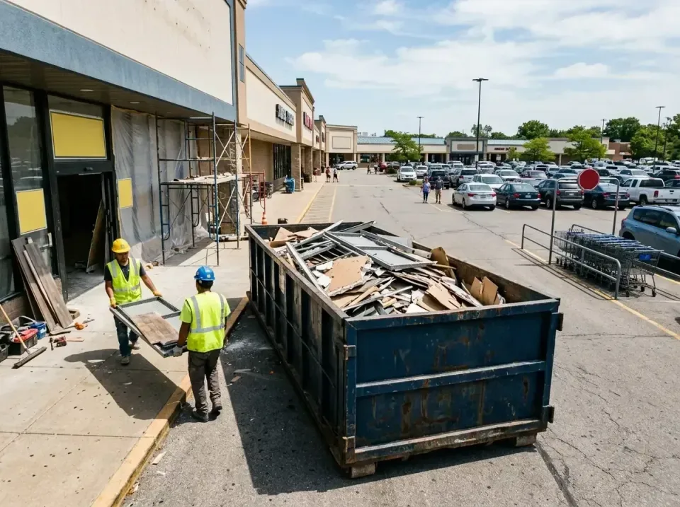 retail-store-renovation-debris-003 — frequently asked questions, Roll-off Dumpster Rentals in Maple Grove, MN